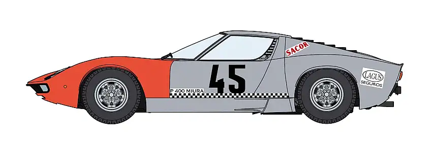 Hasegawa 1/24 Lamborghini Miura P400 "1968 ACP GP"