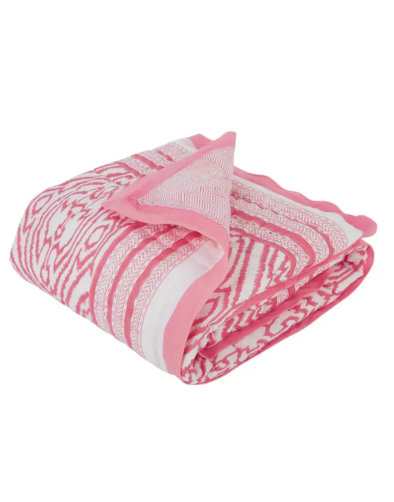 Southside Pink Cotton Quilt