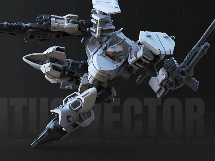 3 Min Project MUGE-R2 Ventus Vector 1/60 Scale Model Kit