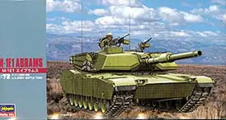 Hasegawa 31135 1/72 M1E1 Abrams Tank