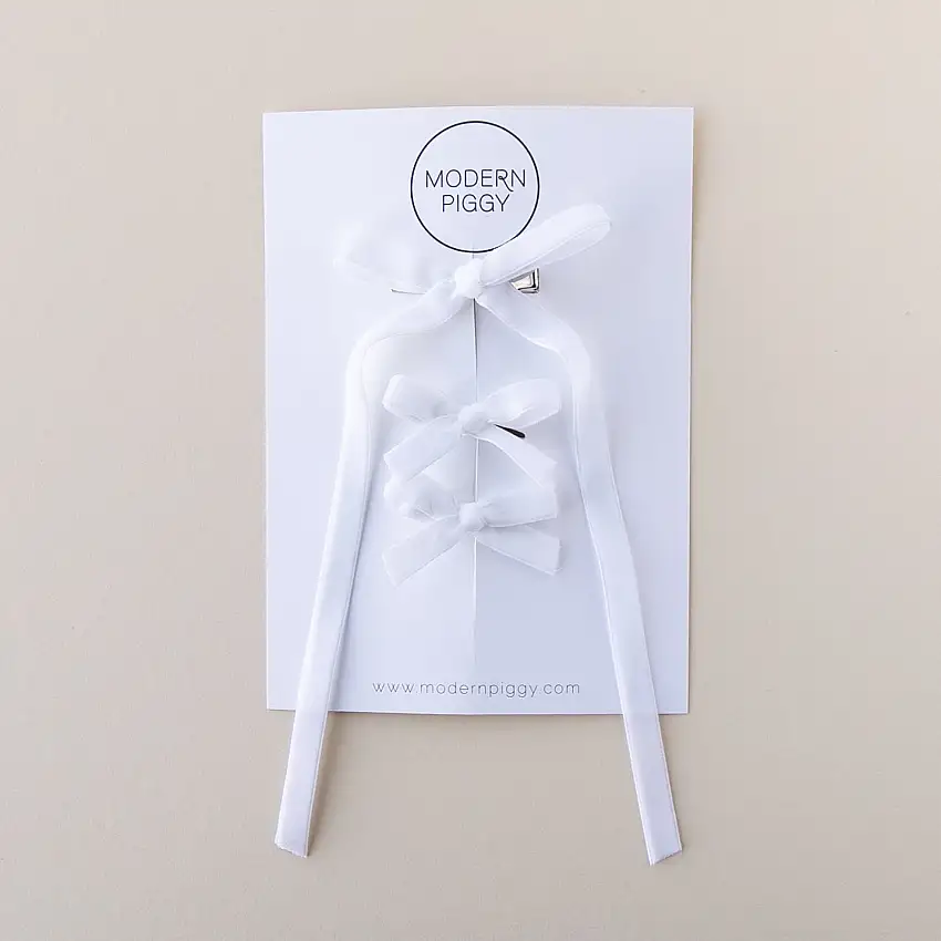 White | Ribbon Bow Pack