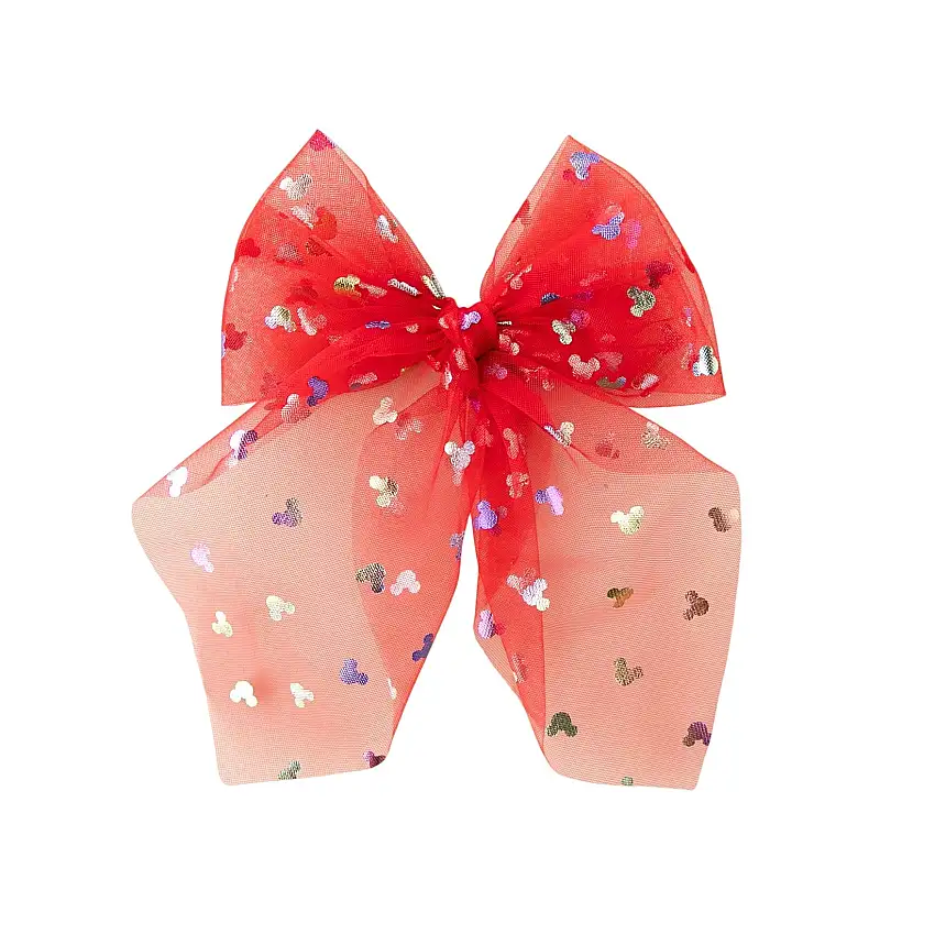 Bibbidi Bobbidi - Red | Tulle Statement Bow