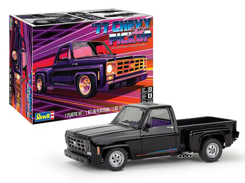 1977 Chevy Street Pickup Truck 1/25 Revell