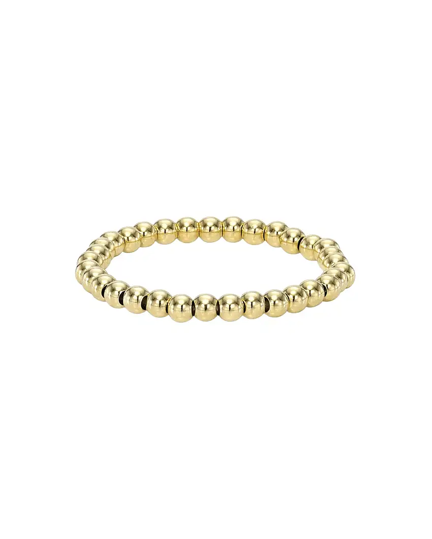 14k Gold 2mm Bead Ring