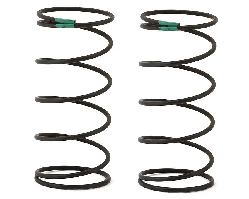 1UP Racing X-Gear 13mm Front Buggy Springs (2) (2X Hard/Green)