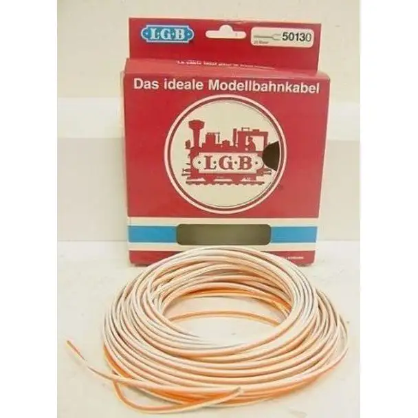 2-CONDUCTOR WIRE ORG/WHT