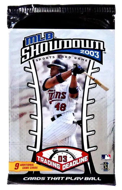 MLB Showdown Sports Card Game 2003 Trading Deadline Booster Pack [9 Cards!]