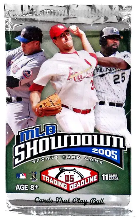 MLB Showdown Sports Card Game 2005 Trading Deadline Baseball Booster Pack [11 Cards]