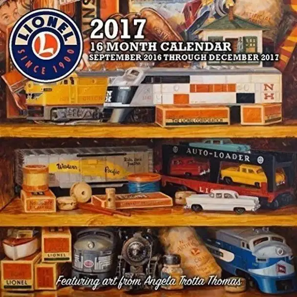 2017 ATT LIONEL CALENDAR