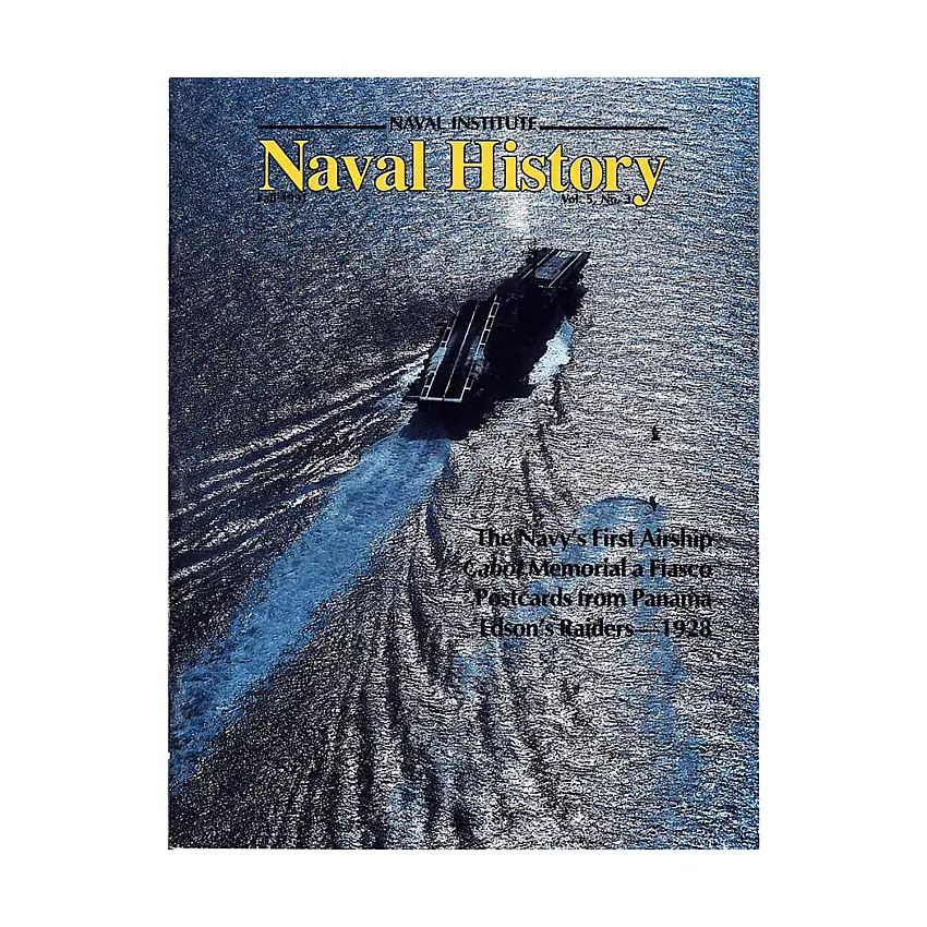 Vol. 5, #3 "The Navy's First Airship, Cabot Memorial Fiasco, Postcards from Panama"