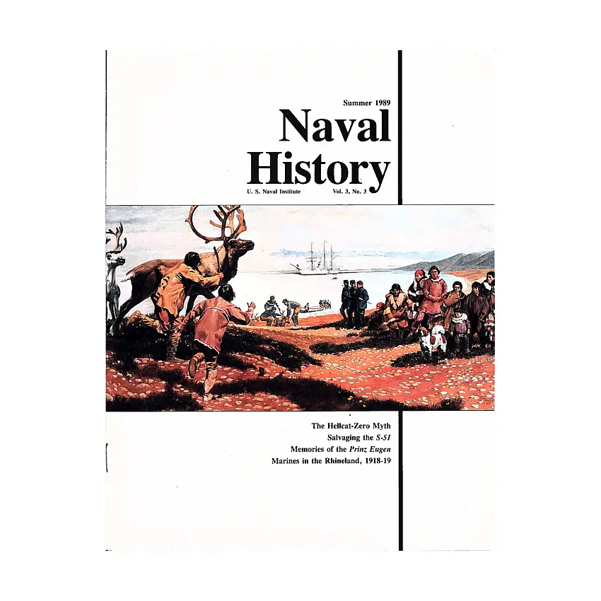 Vol. 3, #3 "The Hellcat-Zero Myth, Salvaging the S-51, Memories of the Prinz Eugen"