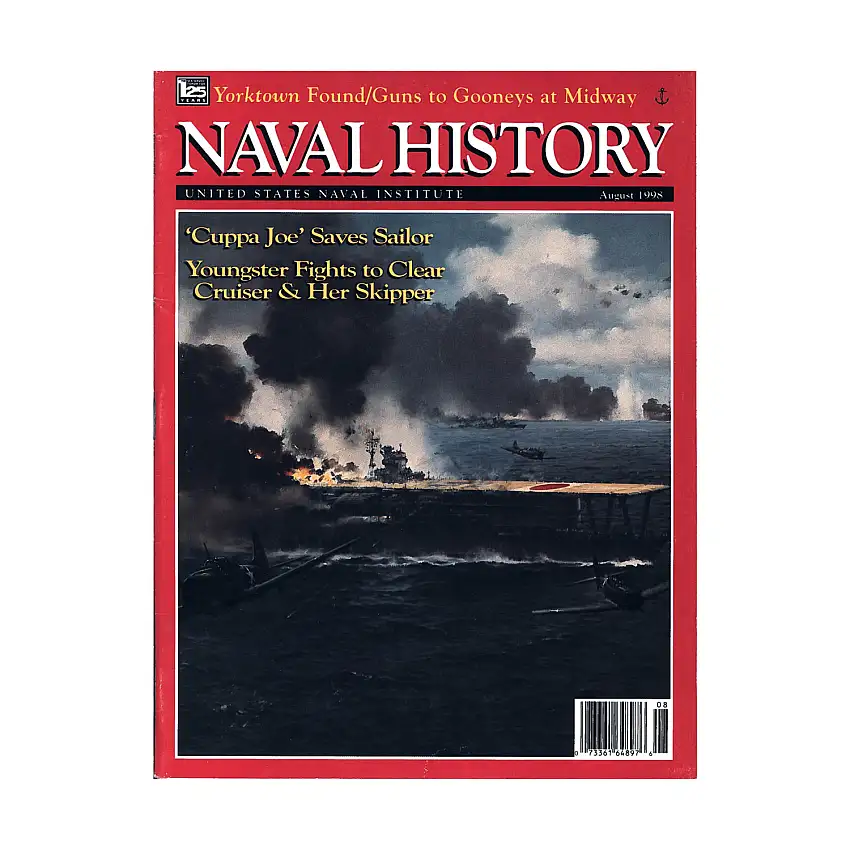 Vol. 12, #4 "Kamikaze Decoy, Cuppa Joe Saves Sailor, Youngster Fights to Clear Cruiser & Her Skipper"