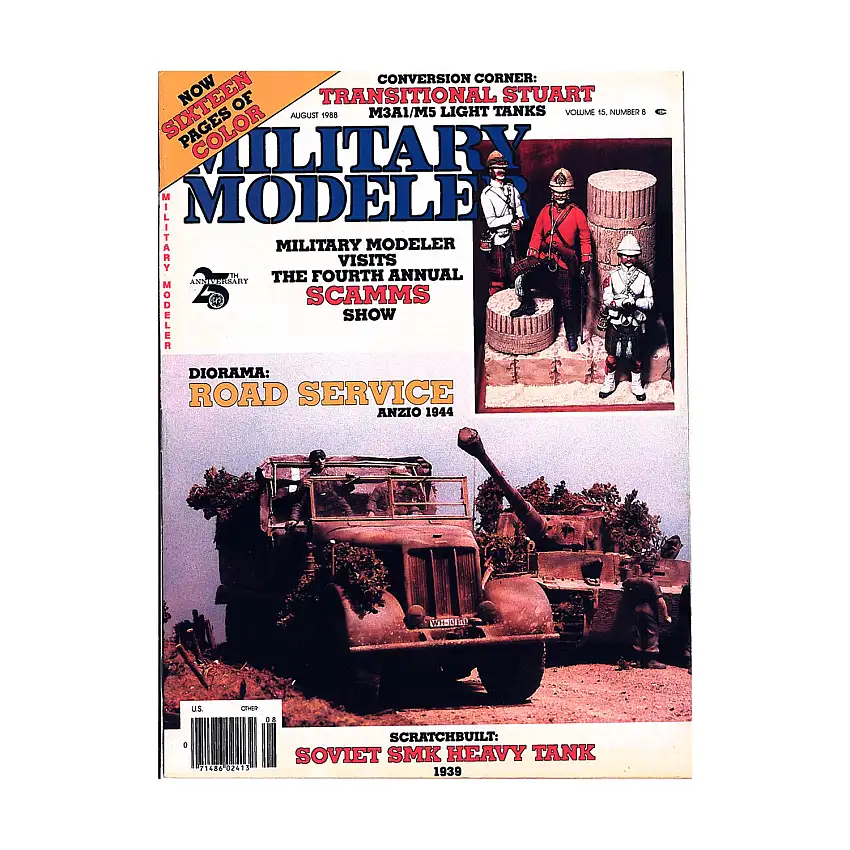 Vol. 15, #8 "Road Service, Transitional Stuart, Soviet SMK Heavy Tank"