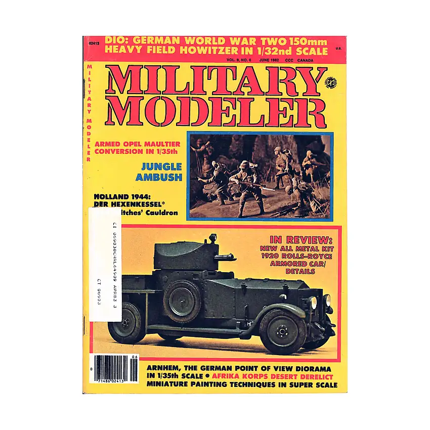 Vol. 9, #6 "Armed Opel Maultier, Jungle Ambush, Der Hexenkessel"