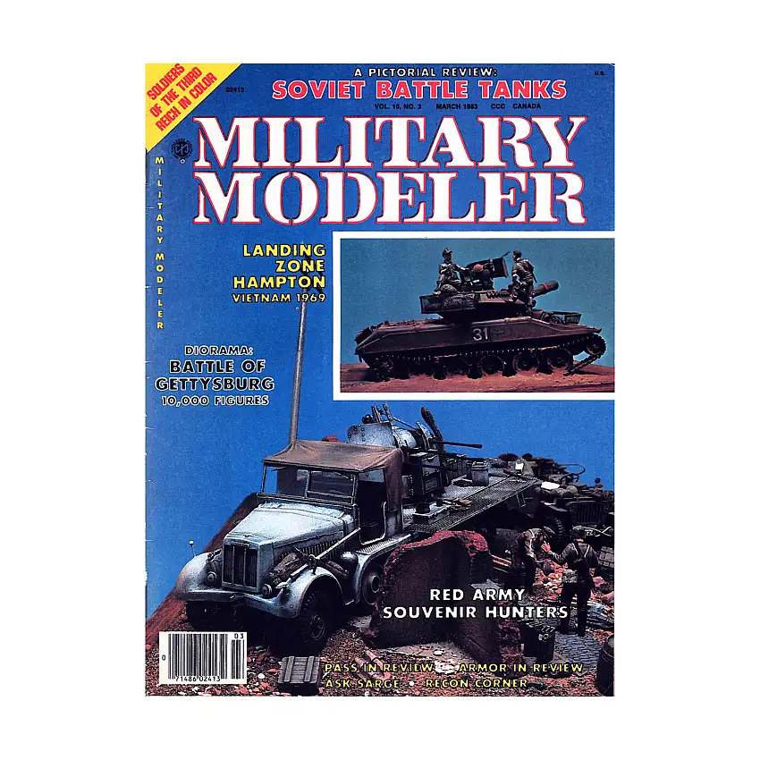 Vol. 10, #3 "Soviet Battle Tanks, Landing Zone Hampton, Battle of Gettysburg"