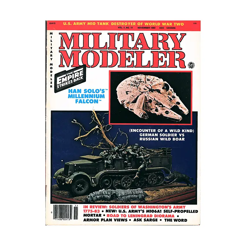 Vol. 7, #11 "Han Solo's Millennium Falcon, German Soldier Vs Russian Wild Boar, Soldiers of Washington's Army"