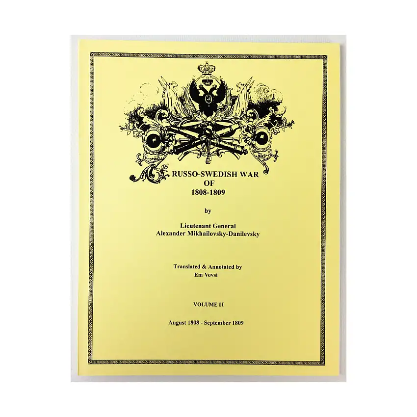 Russo-Swedish War of 1808-1809 - Volume 2