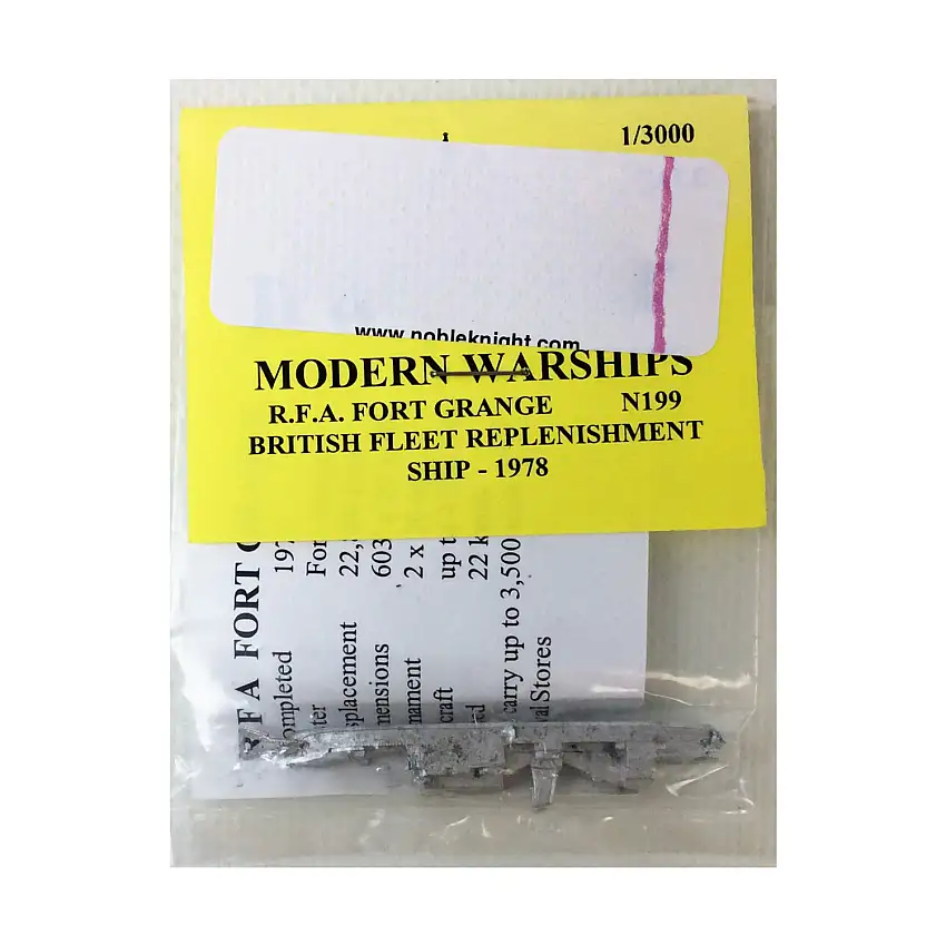 R.F.A. Fort Grange British Fleet Rreplenishment Ship 1978