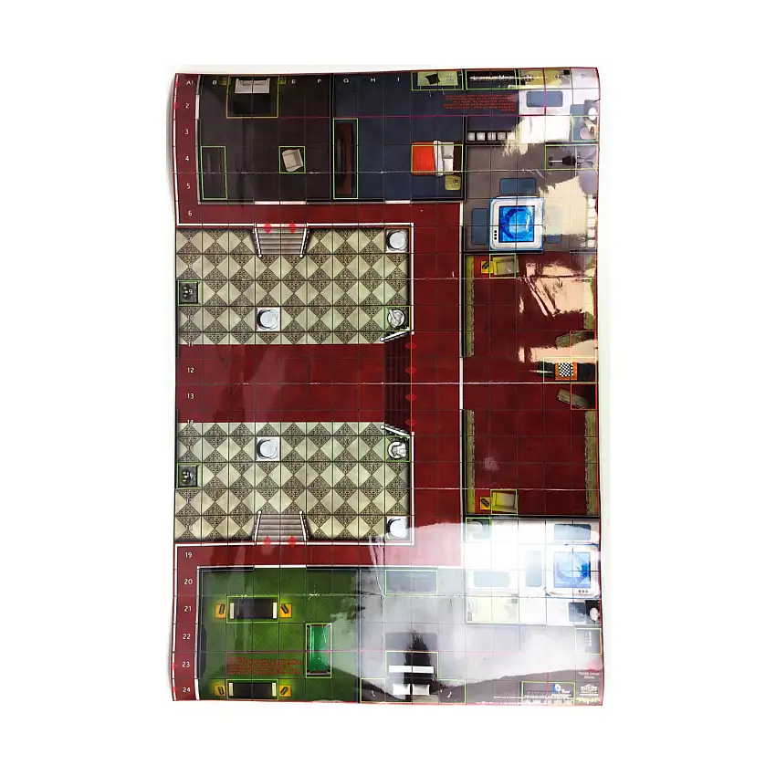 Wayne Manor & The Temple Double-Sided Map