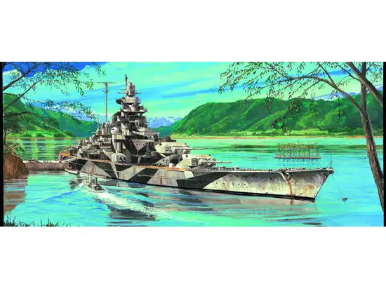Trumpeter Scale Models 5712 1/700 German Tirpitz Battleship 1943