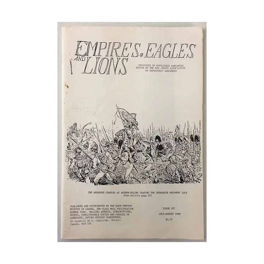 #107 "The Archduke Charles at Aspern-Esling"