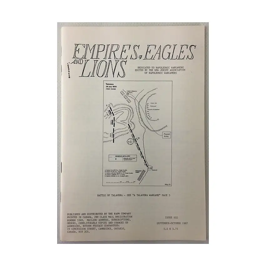 #102 "Battle of Talavera"