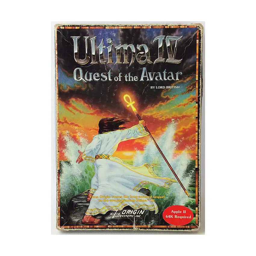 Ultima IV - Quest of the Avatar (Apple II 5 1/4")