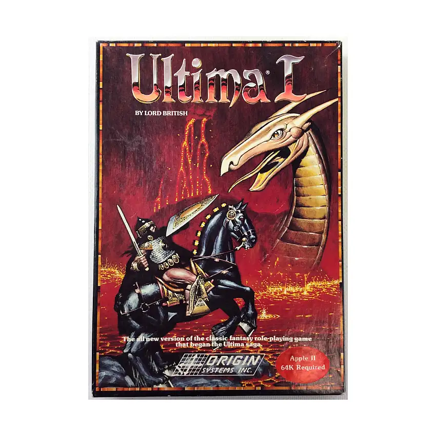 Ultima I (Apple II 5 1/4")
