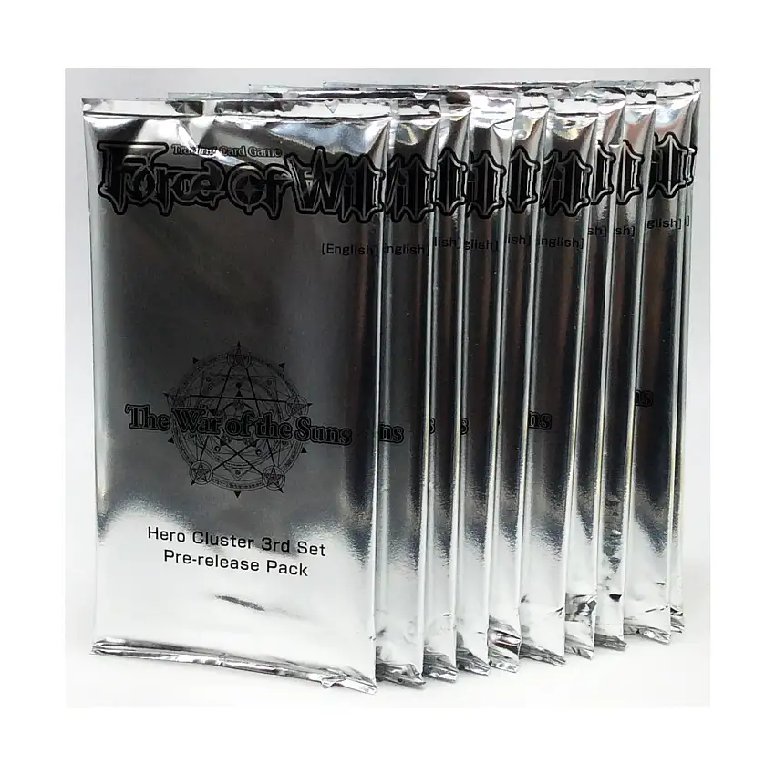 War of the Sun Hero Cluster 3rd Set Pre-release Pack (10 Packs)