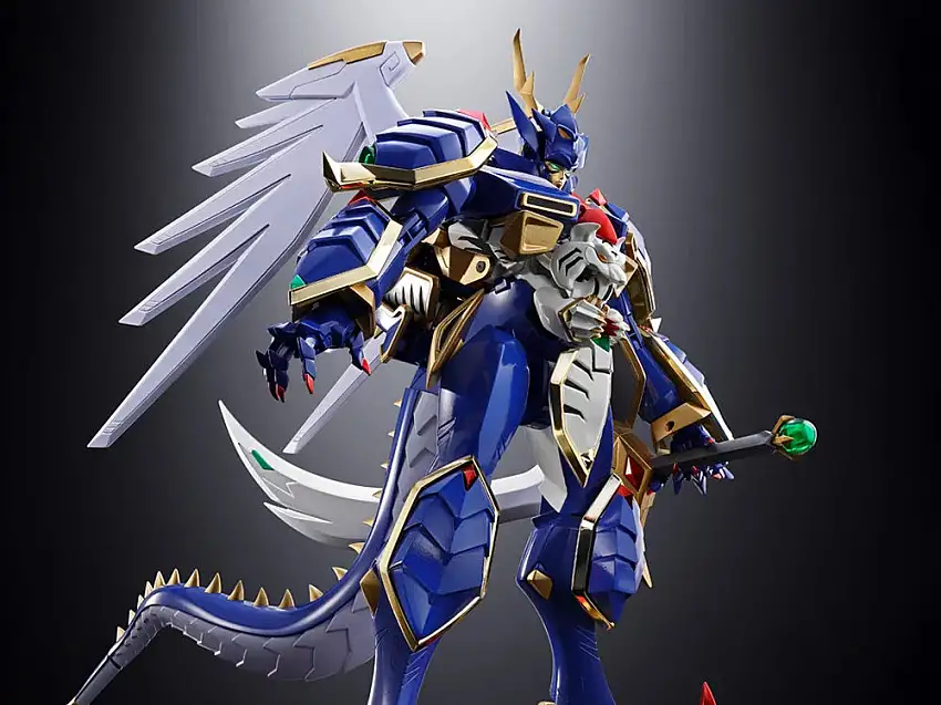 Super Robot Wars OG Original Generation Soul of Chogokin GX-119 Dragon Tiger King / Tiger Dragon King Action Figure