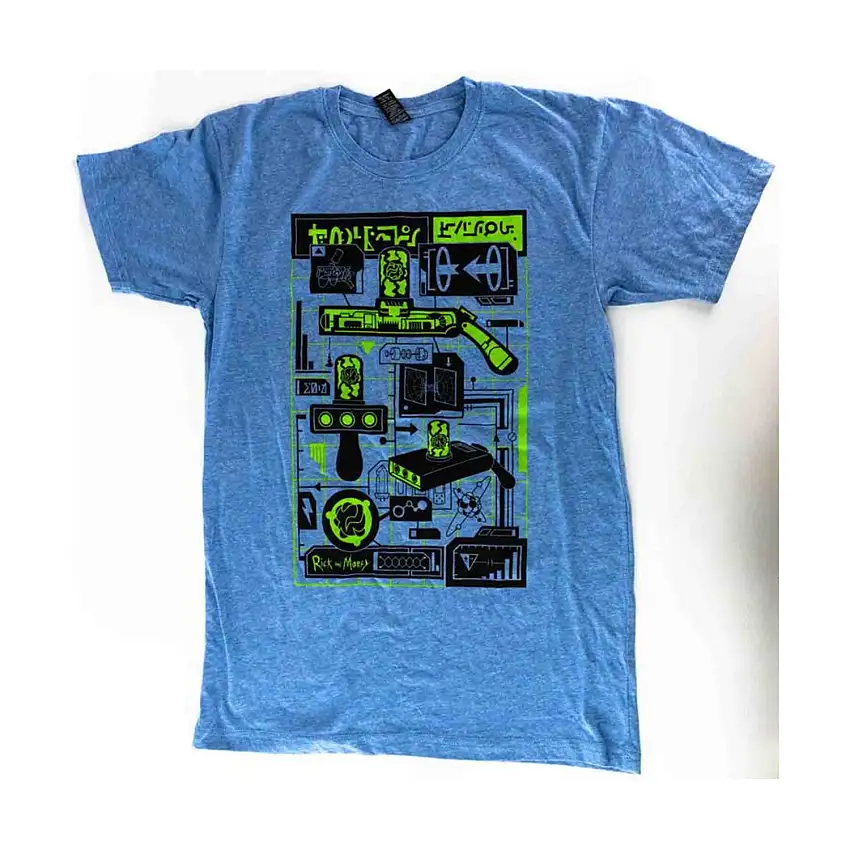 Rick and Morty Portal Gun Shirt - Small