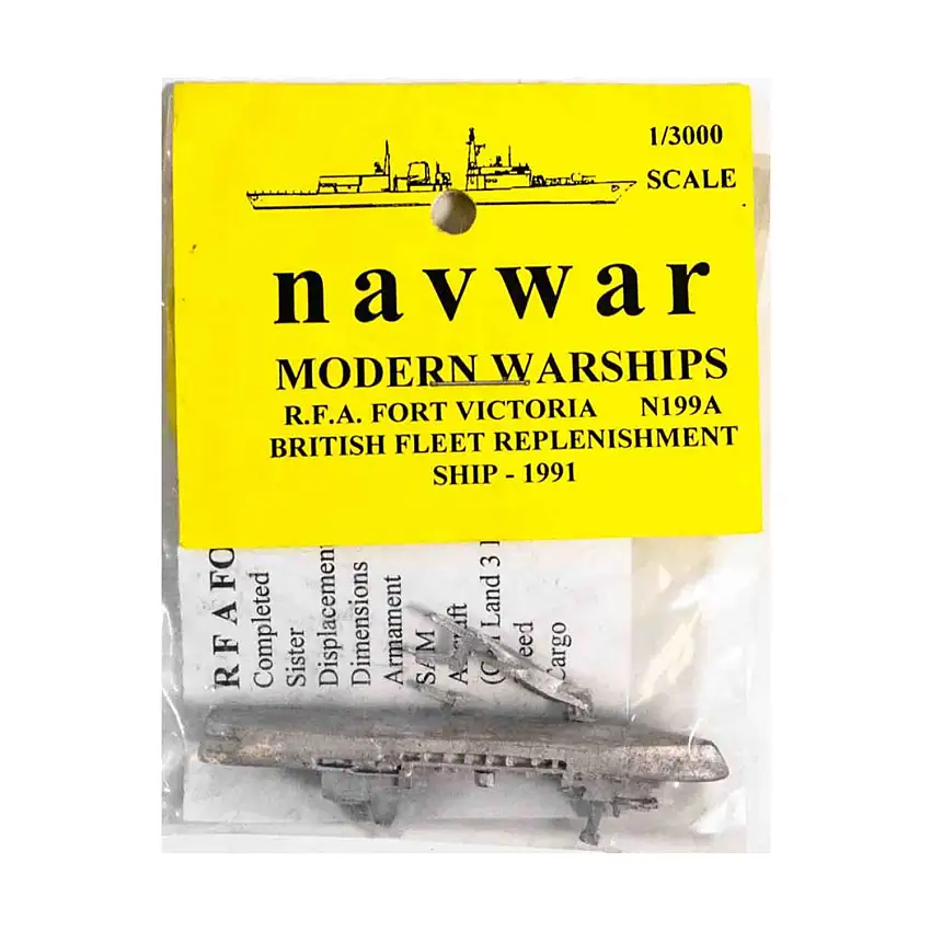 R.F.A. Fort Victoria British Fleet Rreplenishment Ship - 1991