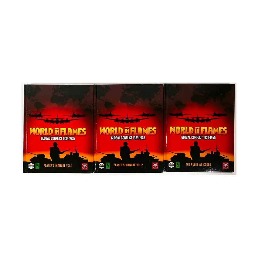 World in Flames - Global Conflict 1939-1945 - Books Only!