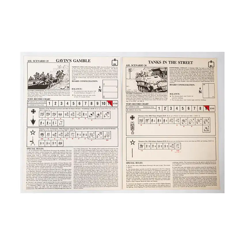 Yanks (1st Edition) - Scenarios Only!