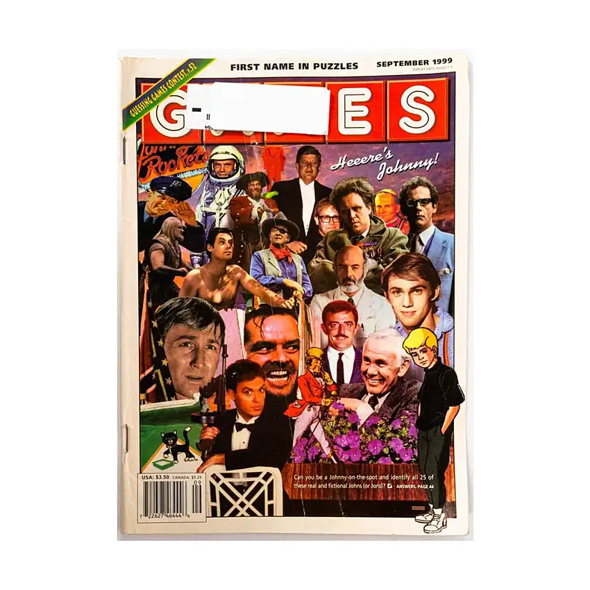 #154 "Heeere's Johnny, First Name In Puzzles, Step Right Up"