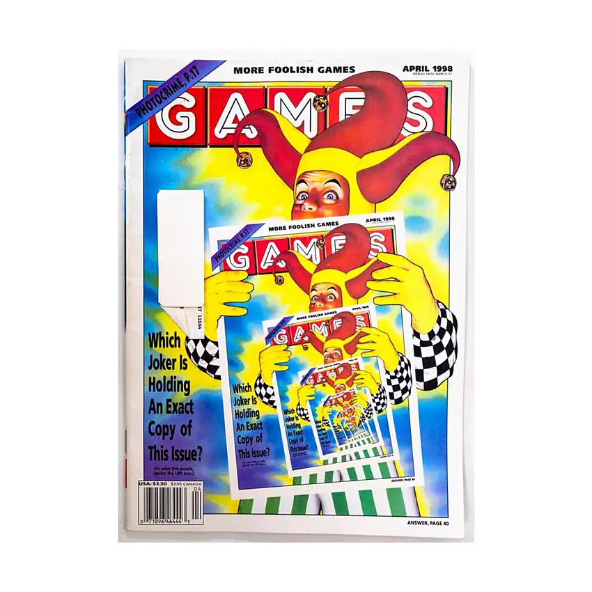 #144 "More Foolish Games, PhotoCrime, Thinking Machines"