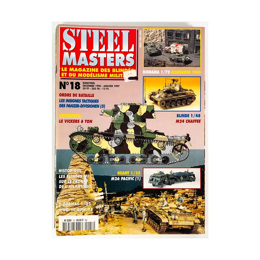 #18 "Germany 1945, LE Vickers 6 Ton, M24 Chaffee"