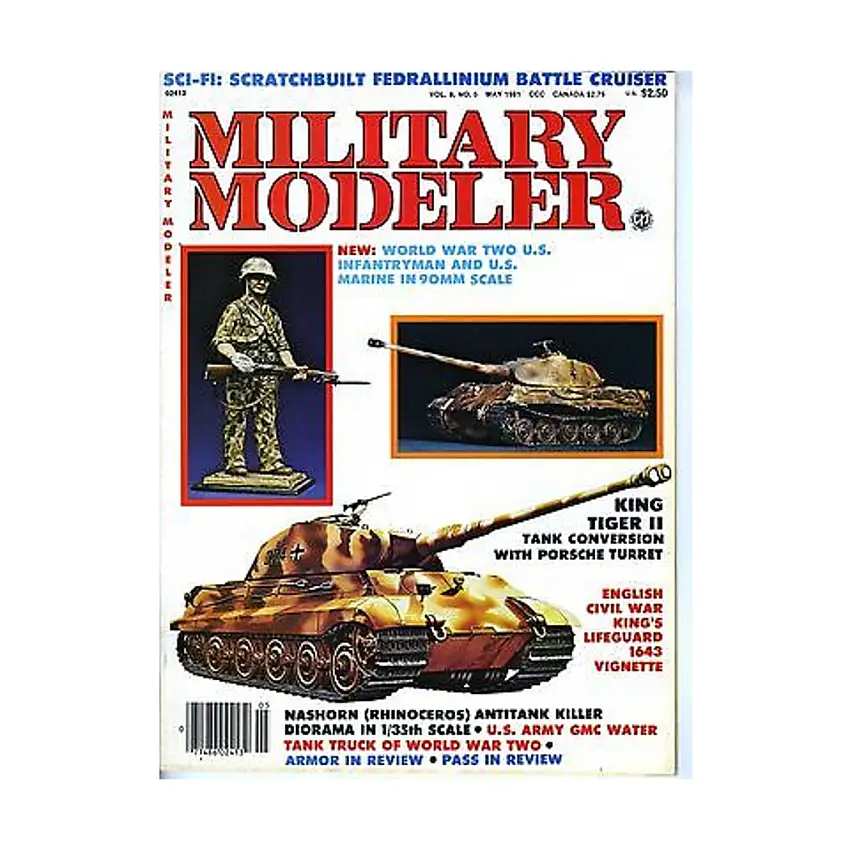 Vol. 8, #5 "Scratchbult Fedrallinium Battle Cruiser, King Tiger II, Nashorn (Phinoceros) Antitank Killer"