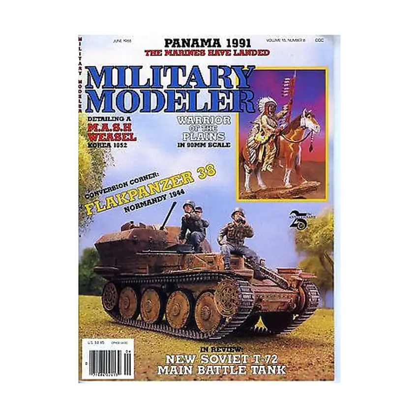 Vol. 15, #6 "M.A.S.H. Weasel, Warrior of the Plans, Flakpanzer 38"