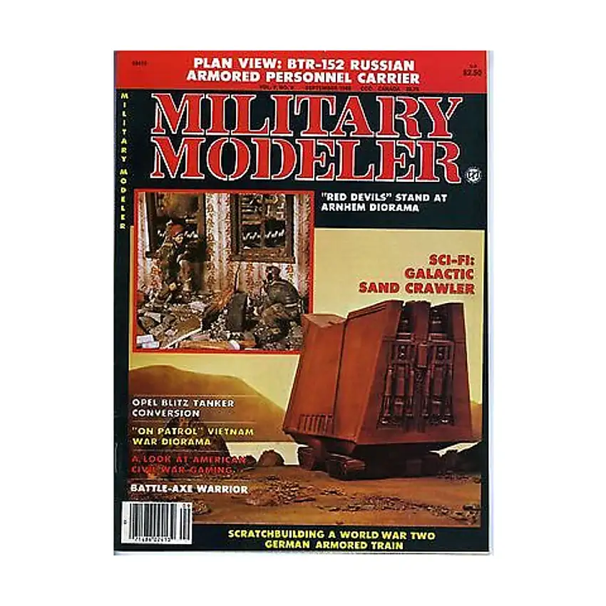 Vol. 7, #9 "Plan View BTR-152 Russian Armored Personnel Carrier