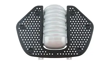 POWER WHEELS - 3900-5571 Black Decorative Front Motor With Mesh for Jeep Hurricane