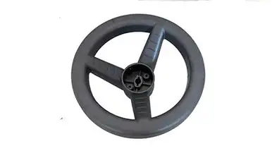 POWER WHEELS - 3900-5846 Gray Steering Wheel for Jeep