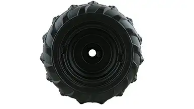 POWER WHEELS - 3900-6454 Black Wheel for Jurassic World Dino Racer & ATV