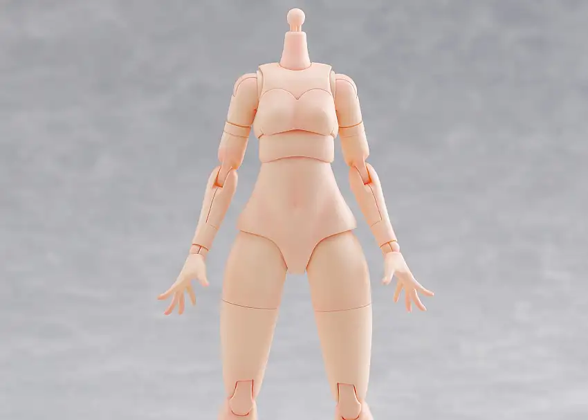 Aoshima Kemopla #KO-01R, Human Parts Set [Color A]