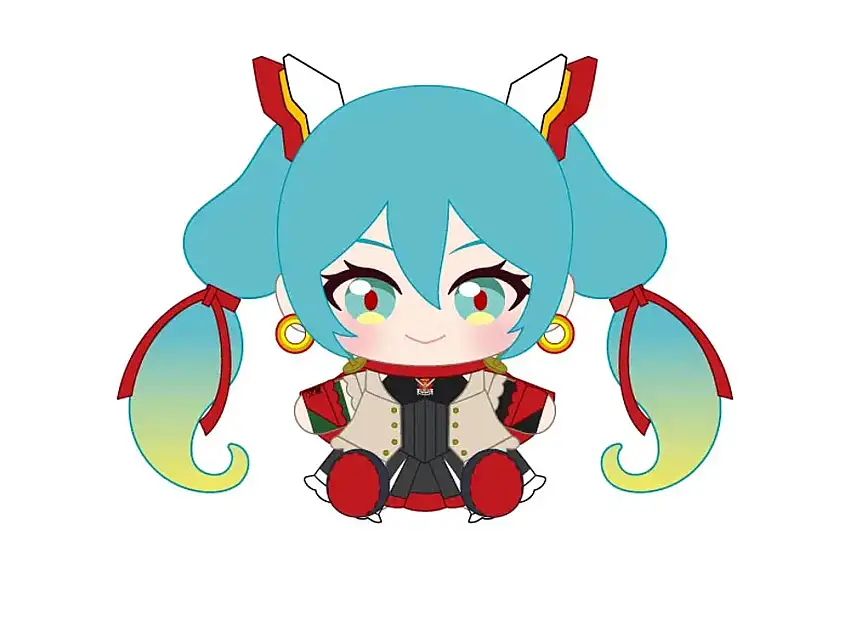 Gundam x Miku Anniversary Special Project Hatsune Miku x Mobile Fighter G Gundam Plush