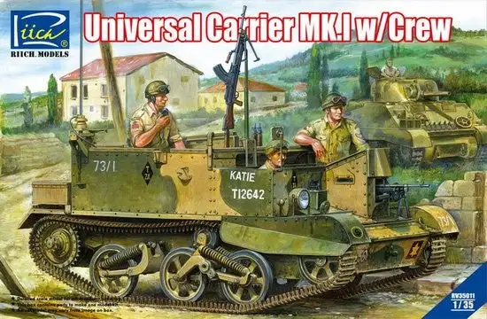 Riich Models 35011 1/35 Universal Carrier Mk I w/3 Crew