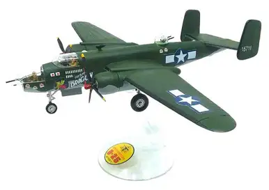 Atlantis - B-25 Mitchell Bomber Flying Dragon - 1/64 Scale Plastic Model Kit (H216)