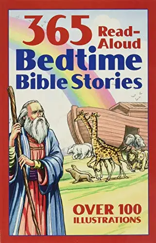 365 Read-Aloud Bedtime Bible Stories - Paperback Children's Book 367 pgs (110958)