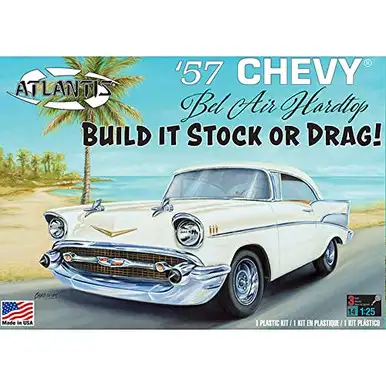 Atlantis - 1957 Chevy Bel Air 1/25 Plastic Kit (H1371)