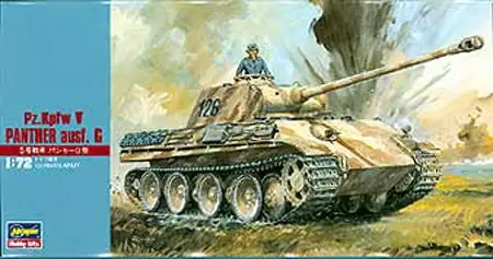 Hasegawa 31109 1/72 Panther Ausf G Tank